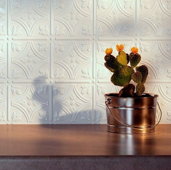 Decorative Wall Tiles Kitchen Backsplash
 Kitchen Backsplash White Decorative Vinyl Panel Wall Tiles