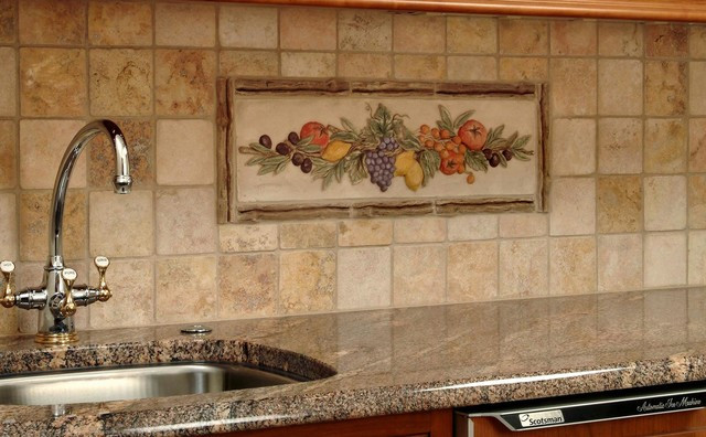 Decorative Wall Tiles Kitchen Backsplash
 kitchen decorative mural backsplash Mediterranean Tile