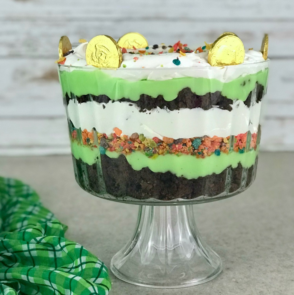 Desserts For St Patrick'S Day
 Rainbow Layered Trifle Dessert Fun for St Patrick s Day