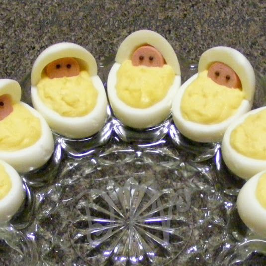 Deviled Eggs For Baby Shower
 Newborn Babies Deviled Eggs Baby Shower Recipe