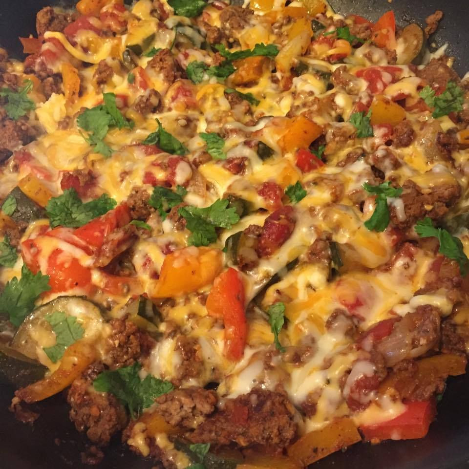 Diabetic Recipes With Ground Beef
 Ground Beef Taco Skillet 21 day fix recipe approved