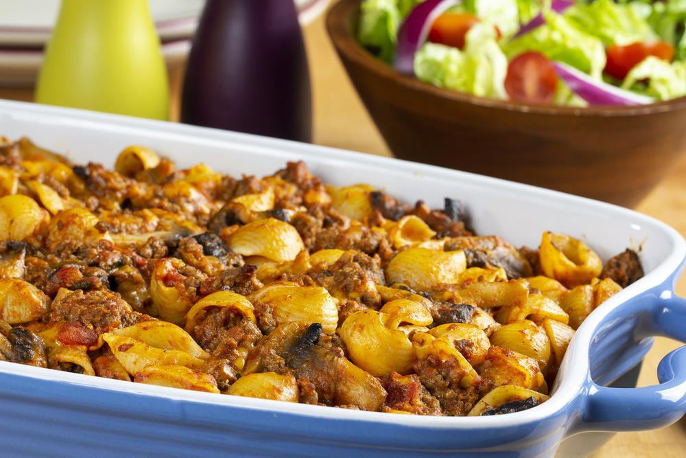 Diabetic Recipes With Ground Beef
 Pasta and Ground Beef Casserole