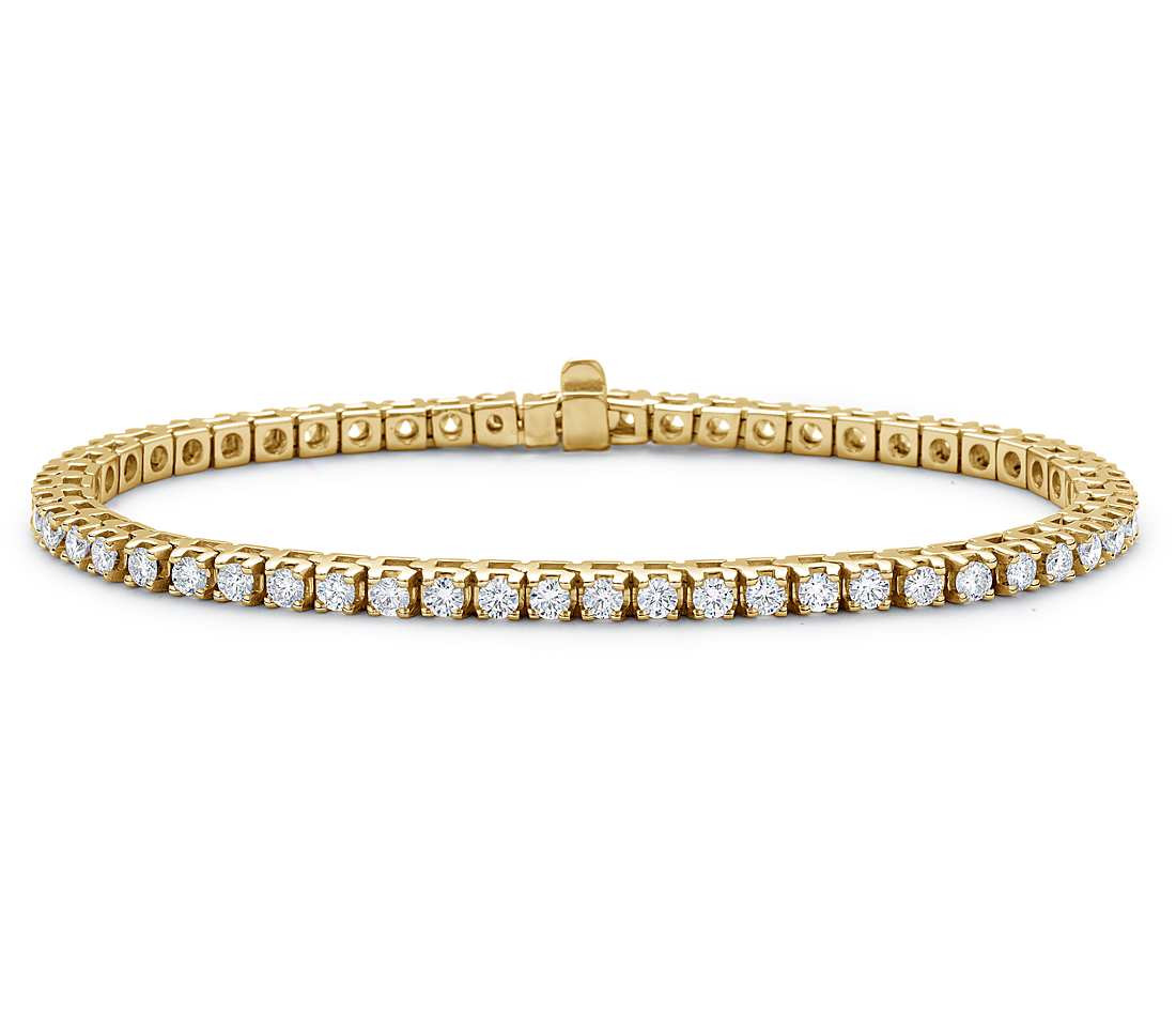 Diamond Tennis Bracelet
 Diamond Tennis Bracelet in 18k Yellow Gold 3 ct tw