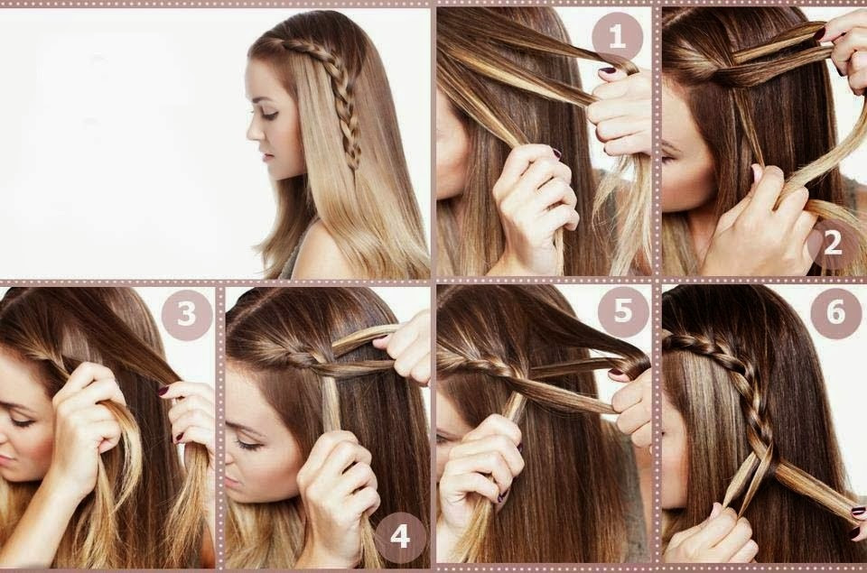 Different Easy Hairstyles
 Steps of Making Hairstyles