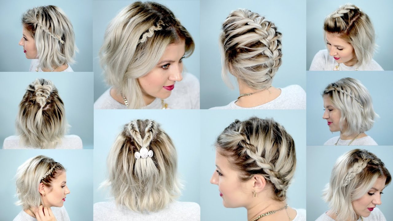 Different Easy Hairstyles
 10 EASY BRAIDS FOR SHORT HAIR TUTORIAL