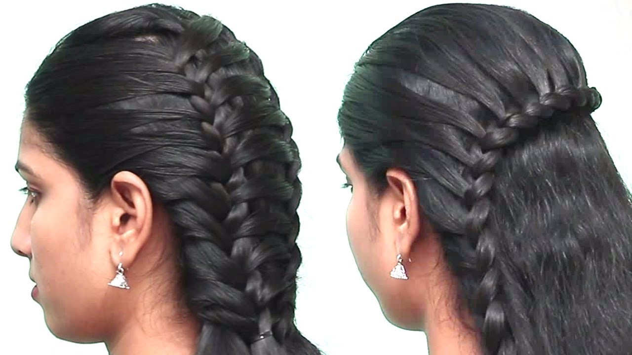 Different Easy Hairstyles
 2 Different hairstyles for La s School College