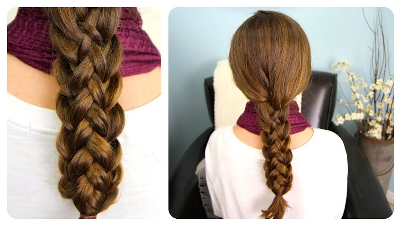 Different Easy Hairstyles
 Stacked Braids