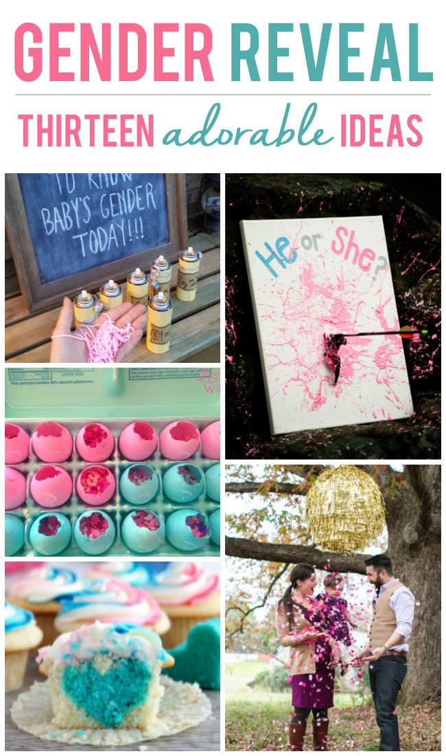 Different Ideas For A Gender Reveal Party
 13 Adorable Gender Reveal Ideas