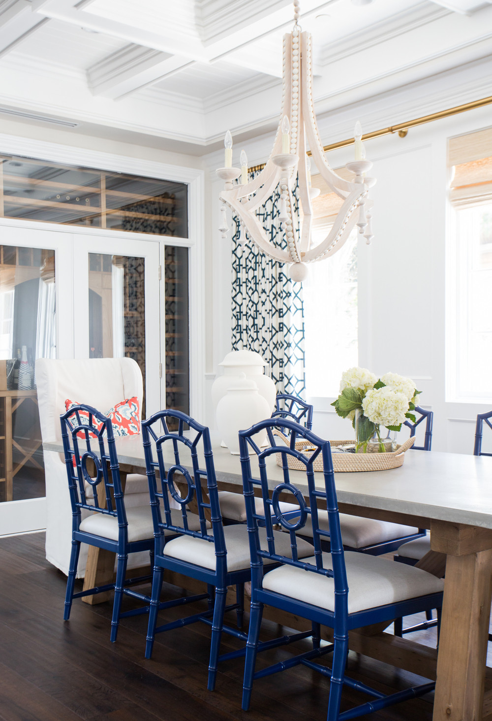 Dining Table In Living Room
 Coastal Style Happy Independence Day  The Inspired Room