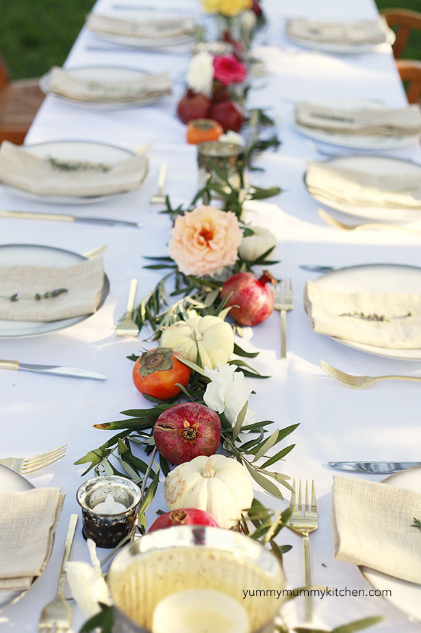 Dinner Party Centerpiece Ideas
 INSPO FOR YOUR THANKSGIVING TABLESCAPE Whitney Port