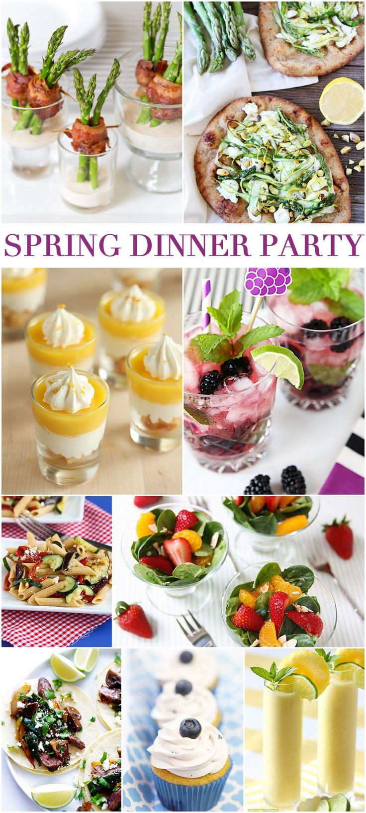 Dinner Party Food Ideas Pinterest
 Host a Spring Dinner Party in Style