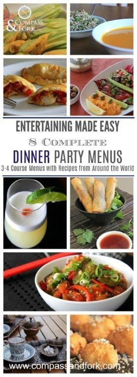 Dinner Party For 8 Menu Ideas
 Entertaining Made Easy with 8 plete Dinner Party Menus