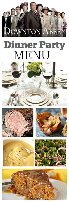 Dinner Party For 8 Menu Ideas
 1000 images about Downton Abbey on Pinterest