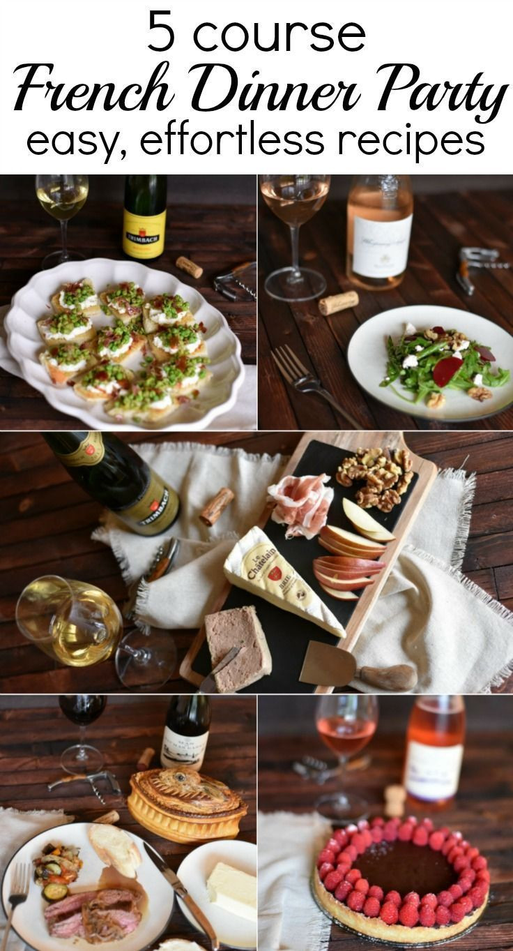 Dinner Party For 8 Menu Ideas
 How to host an EASY 5 Course French Dinner Party