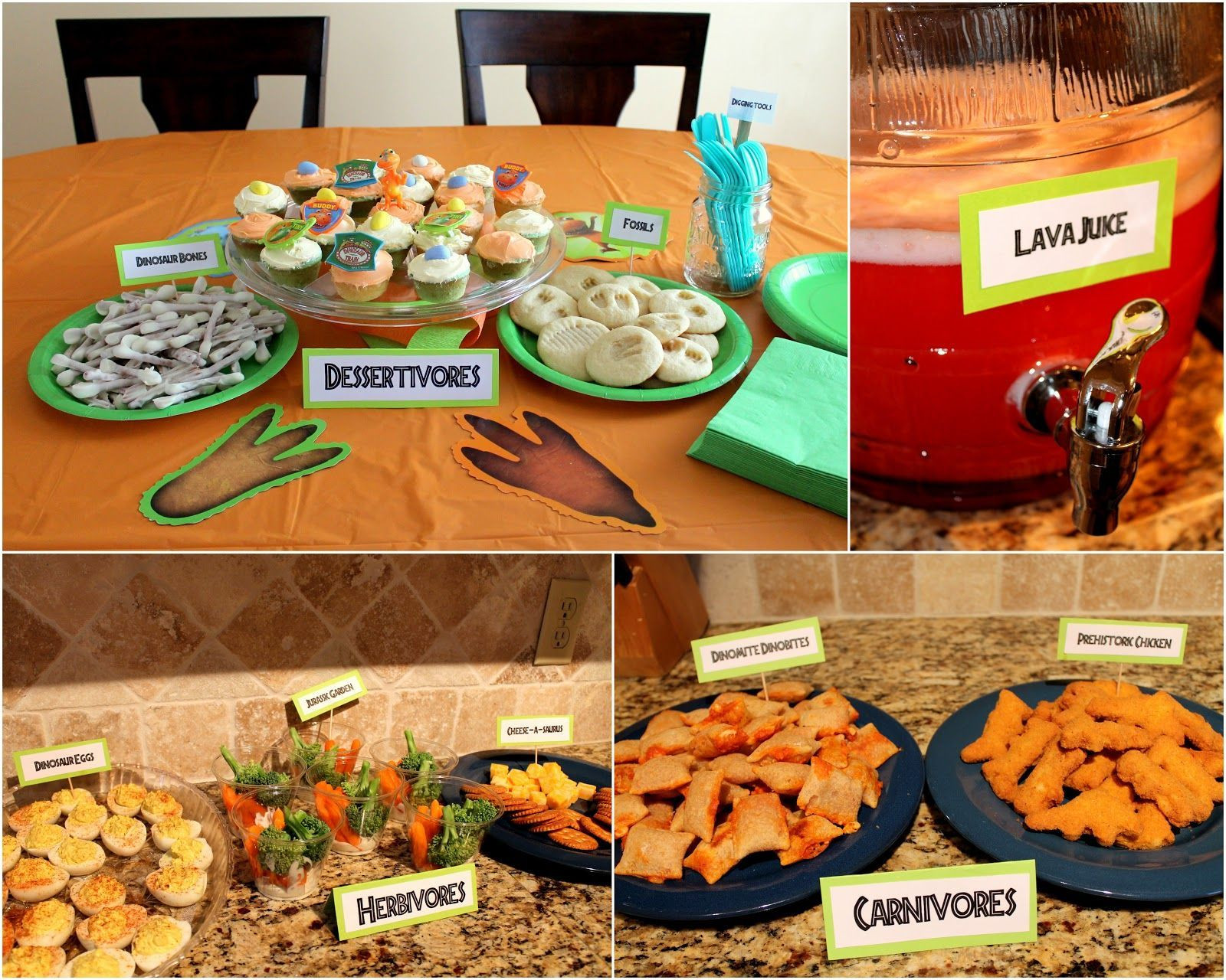 Dinosaur Food Ideas For Birthday Party
 Image result for Dinosaur Themed Food