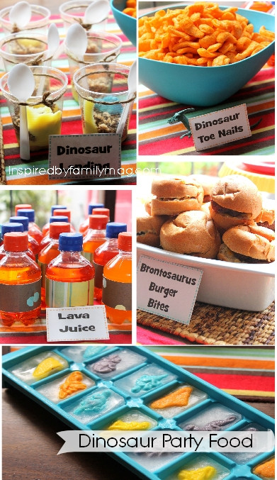 Dinosaur Food Ideas For Birthday Party
 Kids Party Idea Dinosaur Party Inspired by Family
