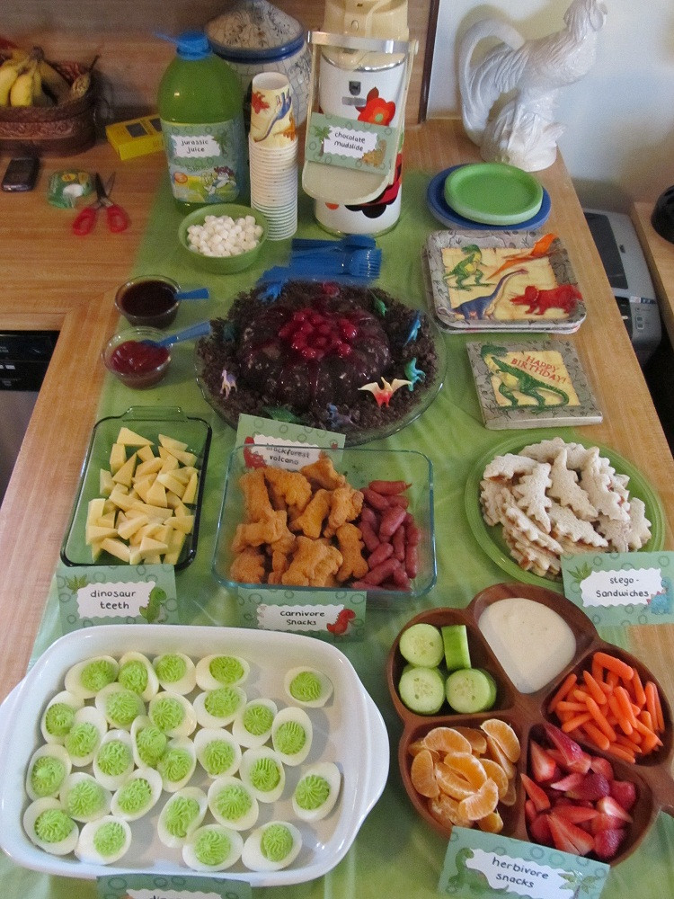 Dinosaur Food Ideas For Birthday Party
 Dutch Girl in Texas Gabriel s Birthday & Opa and Oma in