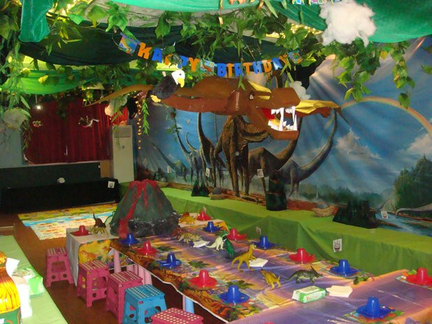 Dinosaur Kids Party
 Dinosaur Birthday Party Ideas