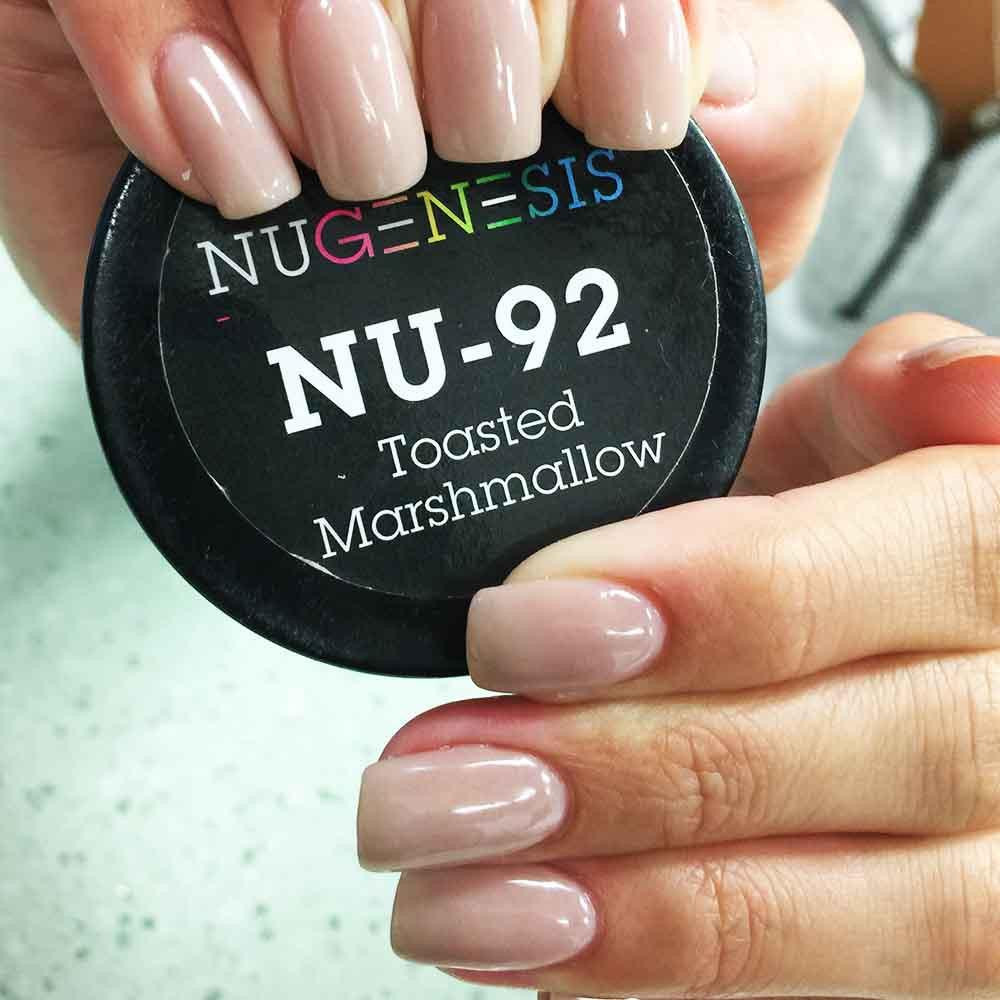Dip Powder Nail Colors
 NuGenesis Nails Dip Powder Toasted Marshmallow NU 92
