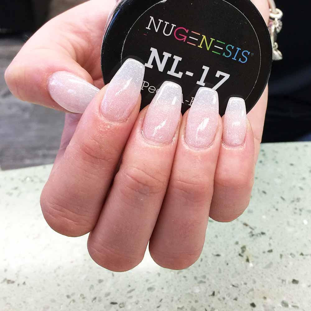 Dip Powder Nail Colors
 Dip Powder Nails NuGenesis Nails Peek A Boo NL 17