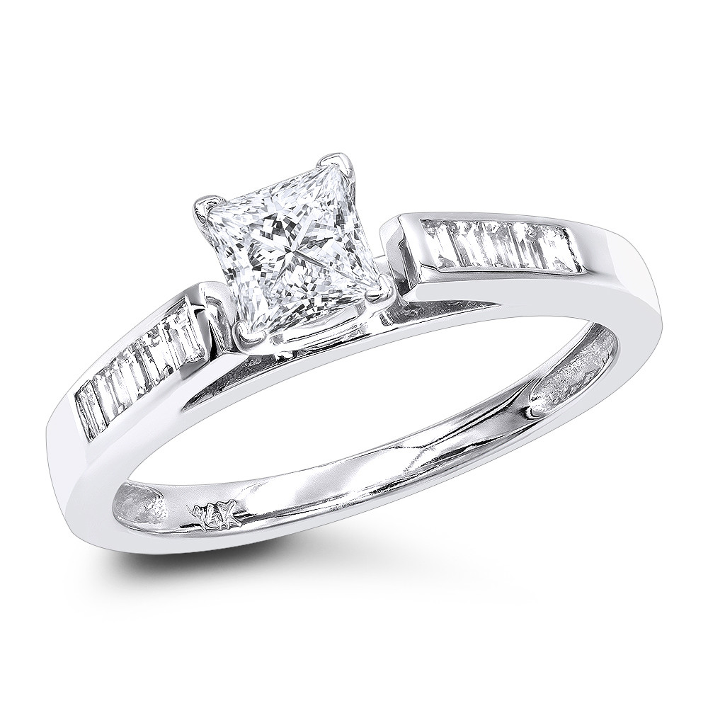 Discount Diamond Rings
 Cheap Engagement Rings 0 75ct Princess Cut Diamond