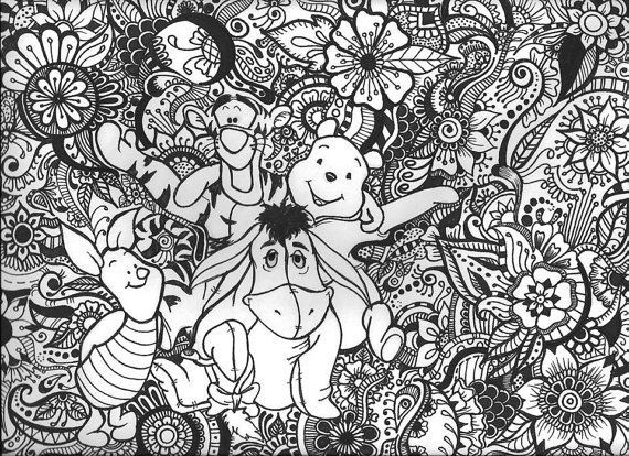 Disney Adult Coloring Book
 661 best Disney Coloring Pages images on Pinterest