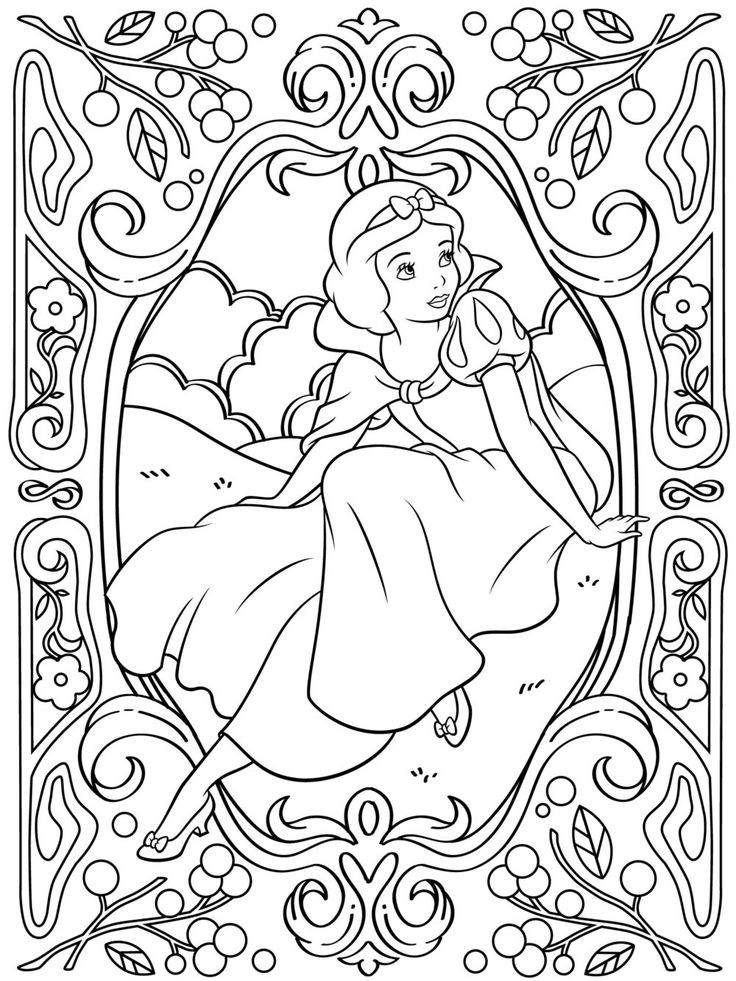 Disney Adult Coloring Book
 Best 1442 Simply Cute Coloring Pages images on Pinterest