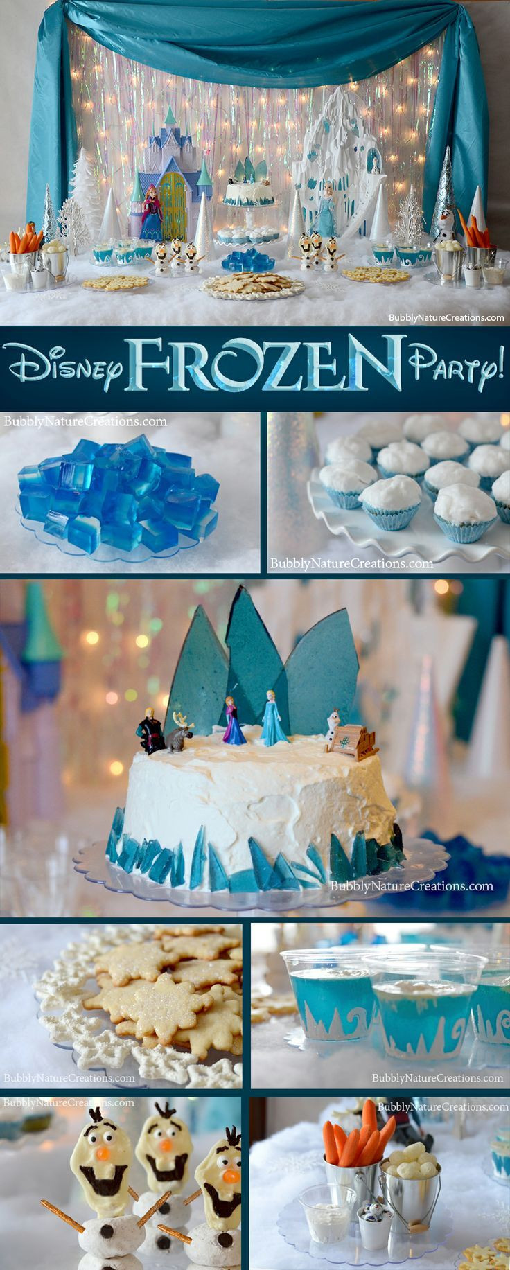 Disney Birthday Party Ideas
 Disney Frozen Birthday Party Theme