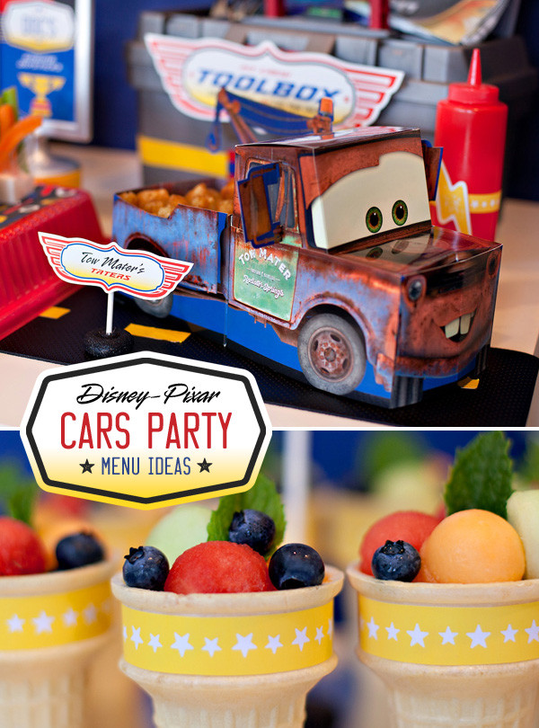 Disney Cars Party Food Ideas
 10 Simple & Fun  Disney Cars Party Food Ideas Hostess