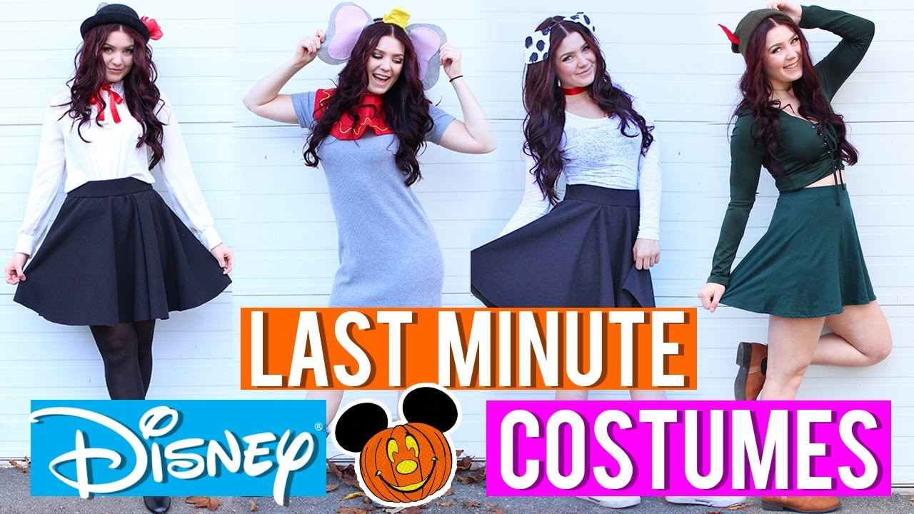 Disney Character Costume DIY
 LAST MINUTE Disney Inspired COSTUMES