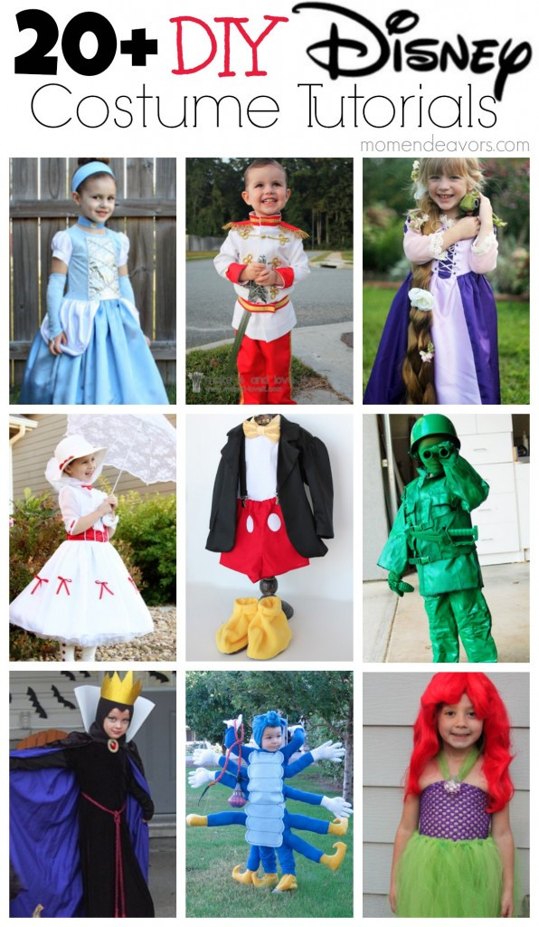 Disney Character Costume DIY
 20 DIY Disney Halloween Costumes