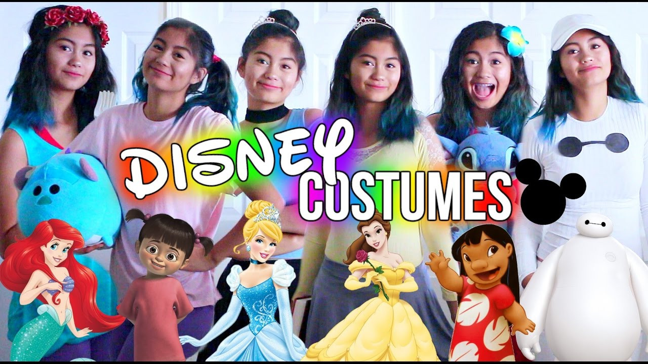 Disney Character Costume DIY
 DIY Last Minute DISNEY Costumes for Halloween