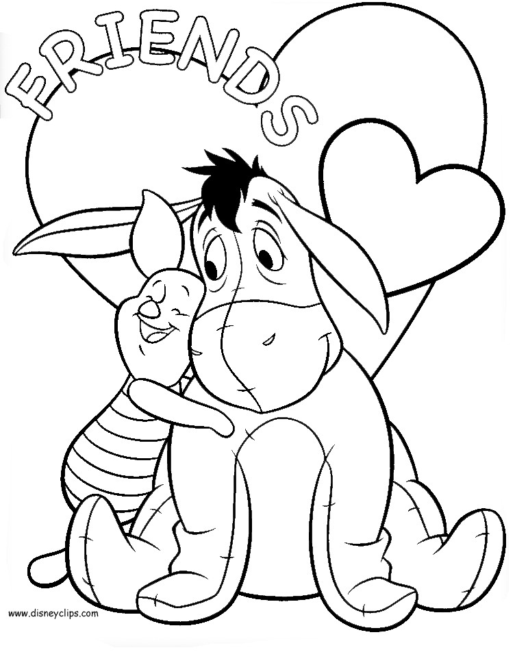 Disney Coloring Pages For Kids
 Pin on Eeyore