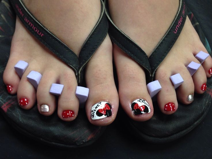 Disney Toe Nail Designs
 disney toenail art 1 by tash My nail art