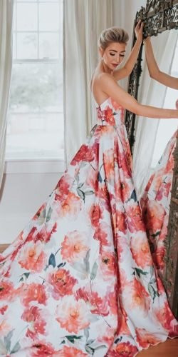 Disney Wedding Dresses 2020
 36 Ultra Pretty Floral Wedding Dresses For Brides