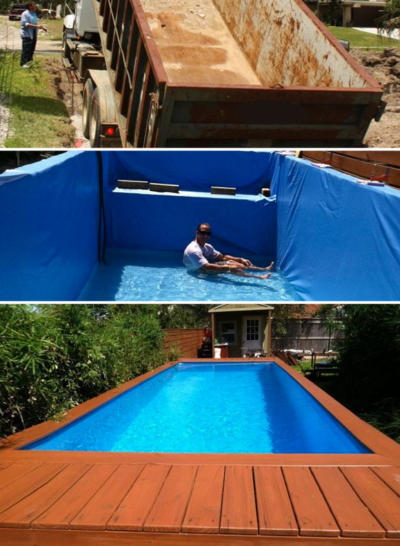 Diy Above Ground Pool
 7 DIY Swimming Pool Ideas and Designs From Big Builds to
