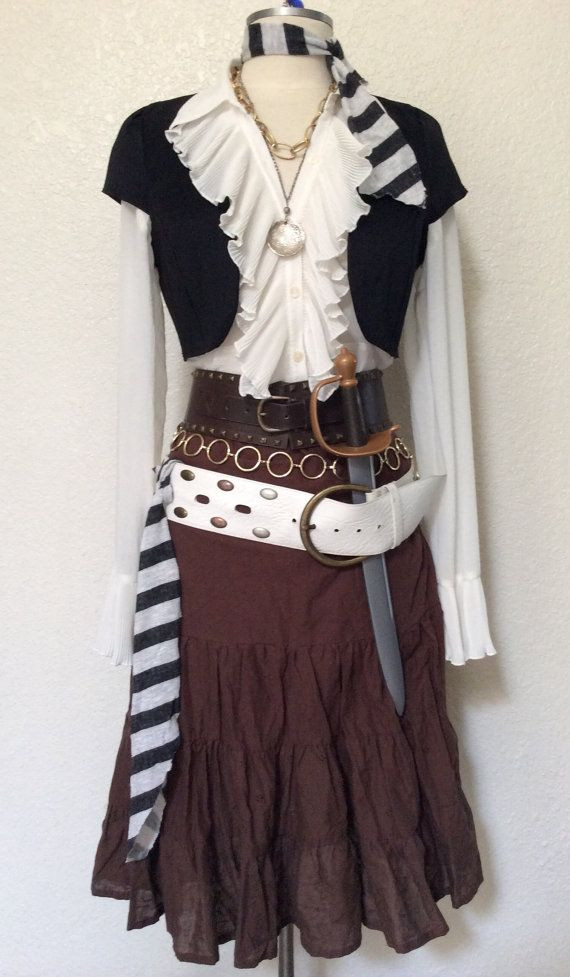 DIY Adult Pirate Costume
 Pin by Valerie Thornton on halloween