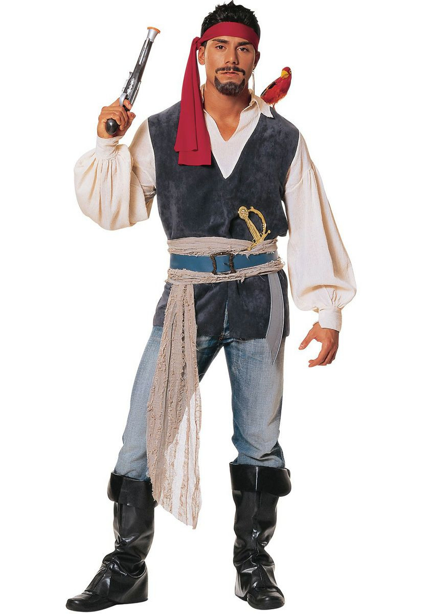 DIY Adult Pirate Costume
 Pirate Captain Deluxe Costume Pirates & Wenches