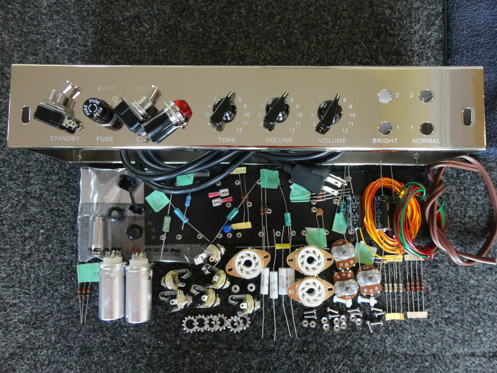 DIY Amp Kits
 Deluxe TWEED DELUXE 5E3 Guitar Amp Tube 5E3 Chassis Kit