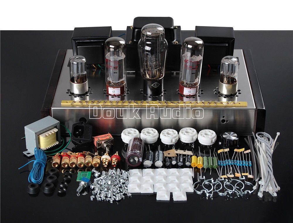 DIY Amp Kits
 Douk Audio Stereo EL34 Vacuum Tube Amplifier HiFi Single