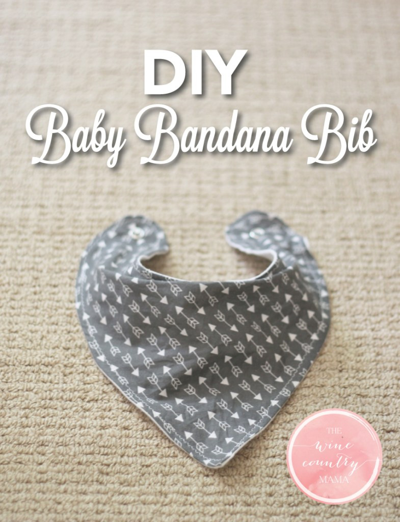 DIY Baby Bandana Bibs
 DIY Baby Bandana Bib