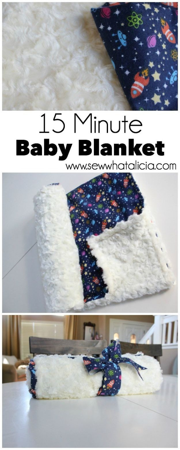 DIY Baby Blankets Ideas
 34 DIY Baby Blankets