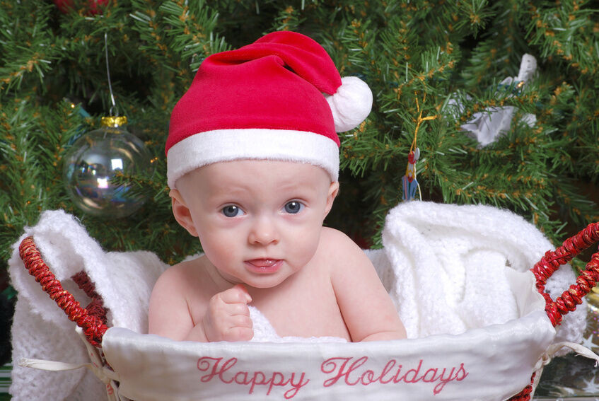 DIY Baby Christmas Photos
 DIY An Ornament for Baby s First Christmas