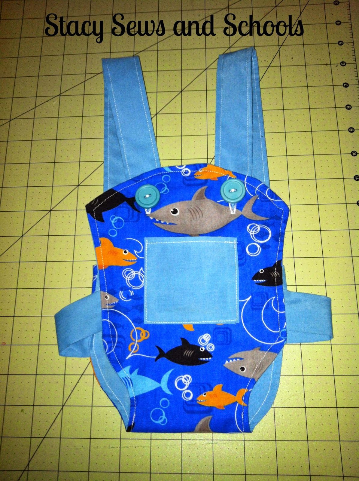 Diy Baby Doll Carrier
 Stacy Sews and Schools DIY Doll Carrier