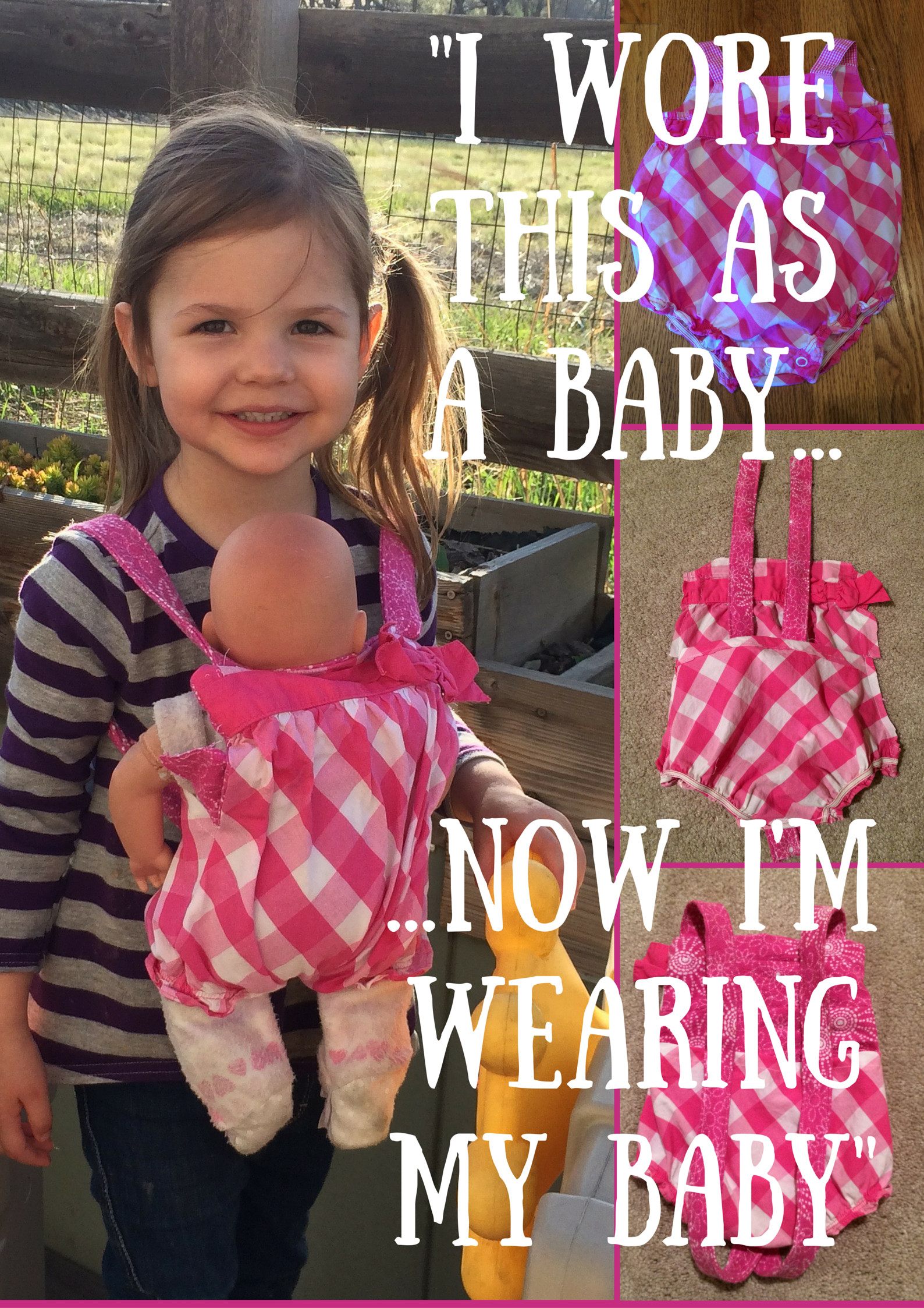 Diy Baby Doll Carrier
 DIY Baby Doll Carrier Tutorial From Baby Jumper to Baby