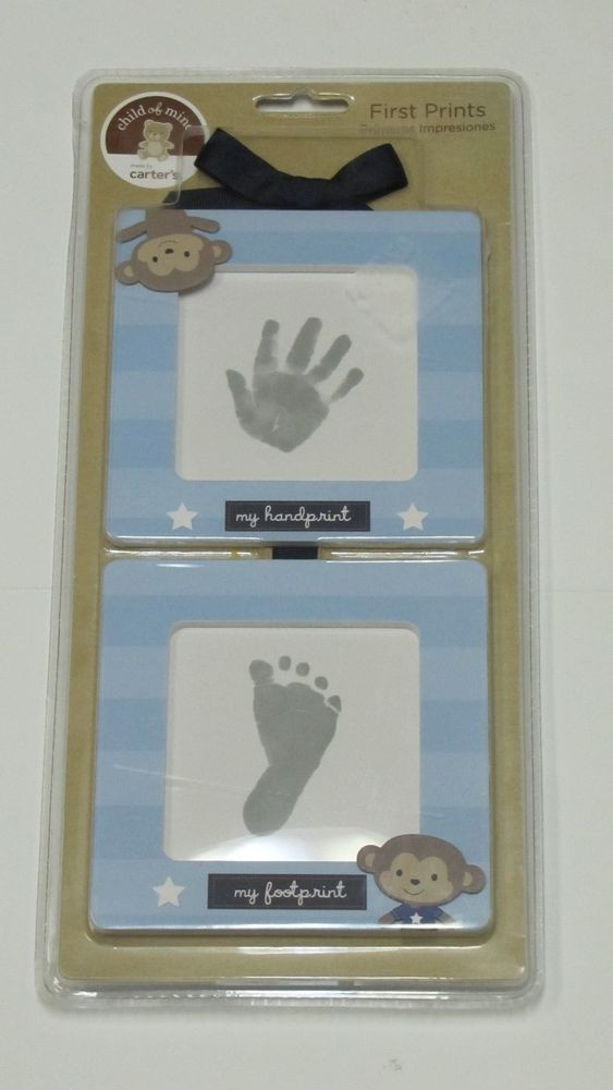 Diy Baby Footprint Ink
 CARTER S Child Mine First Prints Kit Handprint