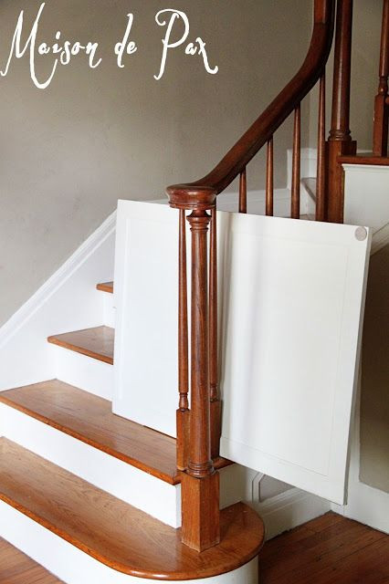 DIY Baby Gate For Stairs
 DIY Classy Baby Gate