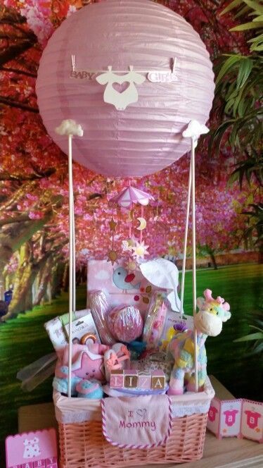 DIY Baby Gifts For Girls
 Hot Air Balloon Hamper
