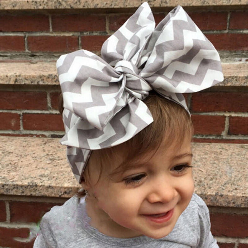DIY Baby Head Wraps
 1 PC Cute Baby Girls DIY Headwraps Top Knot Big Bow
