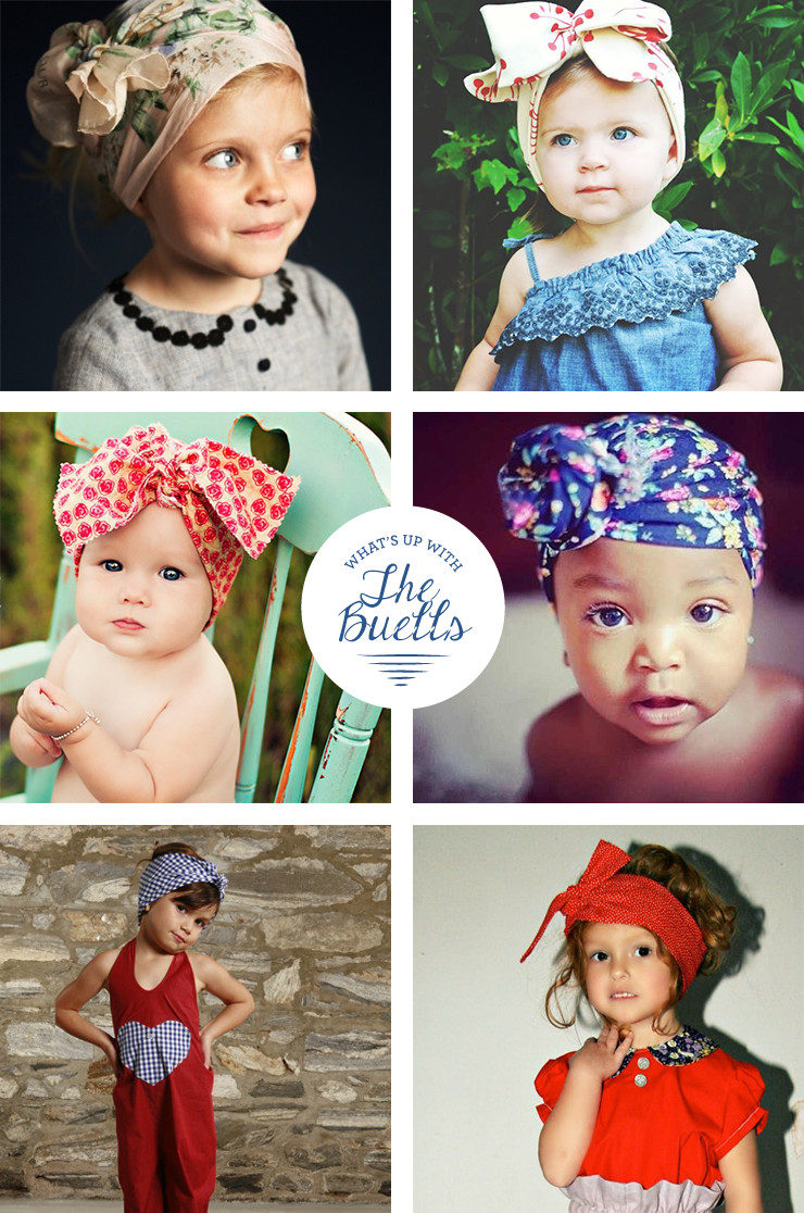 DIY Baby Head Wraps
 What s Up with The Buells LITTLE GIRL HEAD WRAP TUTORIAL